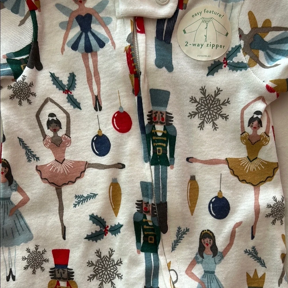 NWT CARTER’S Little Planet Nutcracker Organic baby onesie